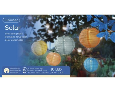 Solar  lantern stringlights -Image courtesy of Kaemingk
