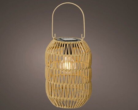 Solar Wicker lantern - image 1