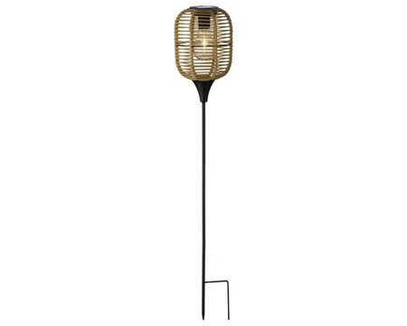 Solar wicker stake light -Image courtesy of Kaemingk