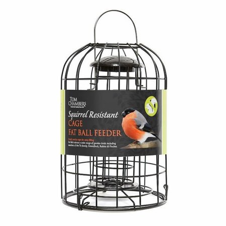 Squirrel Proof Fat Ball Feeder -Image courtesy of Tom Chambers