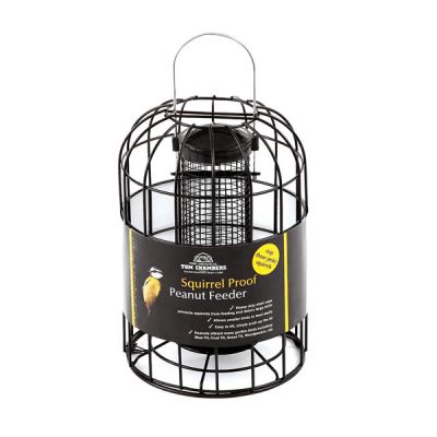 Squirrel Proof Cage Peanut Feeder - Image courtesy of Tom Chambers