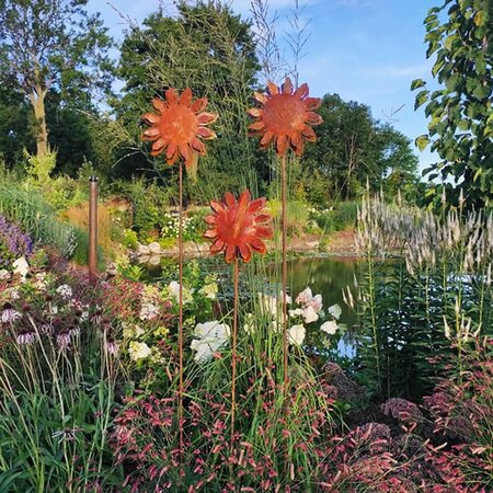 Metal Garden Stake – Sunflower  -Image courtesy of Plantline