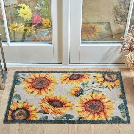 Sunflowers Ritzy Rug -Image courtesy of Smart Garden Products