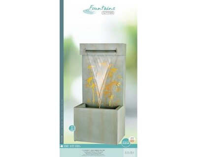 Tall Wall Fountain Galvanized Steel - image 2