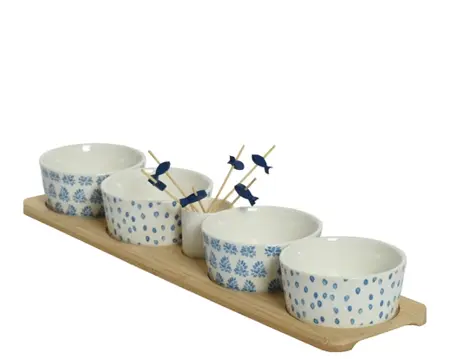 Tapas Set Porcelain