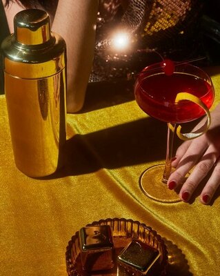 The Owen Gold Cocktail Picks -Image courtesy of DesignWorks Ink.