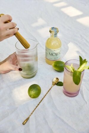 The Stella Highball Glass - Lilac -Image courtesy of DesignWorks Ink.