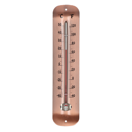 Thermometer copperplated -Image courtesy of Esschert Design