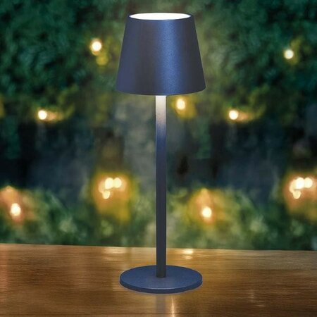Turin Lamp - Navy -Image courtesy of Smart Garden Products