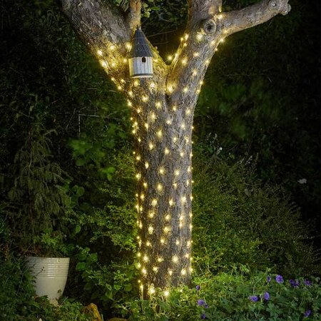 Ultra Solar Firefly String Lights - 50 LED, 15 Lumin