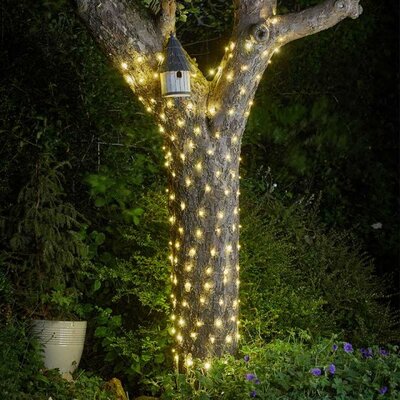Ultra Solar Firefly String Lights - 50 LED, 15 Lumin