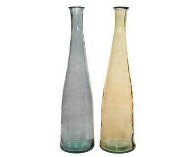 Vase recycled glass (assorted)