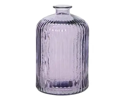 Vase Recycled Glass Lilac