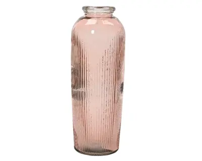 Vase Recycled Glass Terracotta