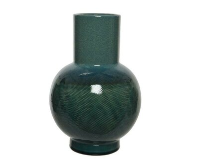 Vase stoneware (green)