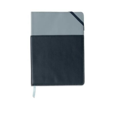 Vegan Leather Pocket Journal - Blue & Navy -Image courtesy of DesignWorks Ink.