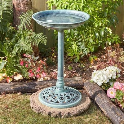 Verdigris Bird Bath -Image courtesy of Smart Garden Products