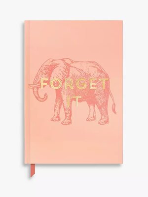 Vintage Sass Hardcover Journal  Forget It