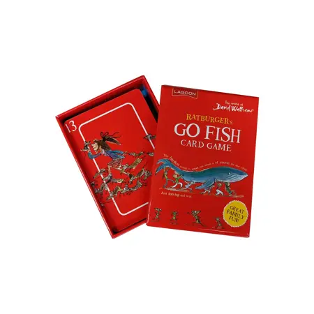Walliams Cards Ratburgers 'Go Fish' -Image courtesy of University Games