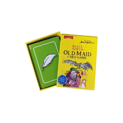Walliams Cards Awful Auntie's 'Old Maid' -Image courtesy of University Games