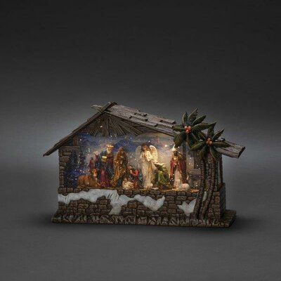 Water Lantern Nativity Scene - image 3
