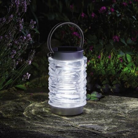 Wave Lantern - Stainless Steel 10 Luminj