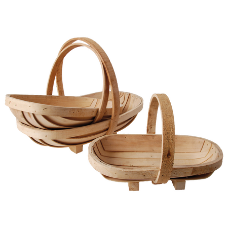 Wooden garden trug set of 3 -Image courtesy of Esschert Design