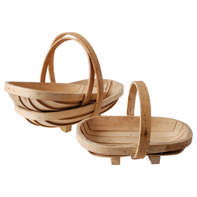Wooden garden trug set of 3 -Image courtesy of Esschert Design