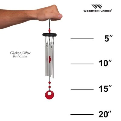Woodstock Chakra Chimes - Red Coral -Image courtesy of Woodstock Chimes