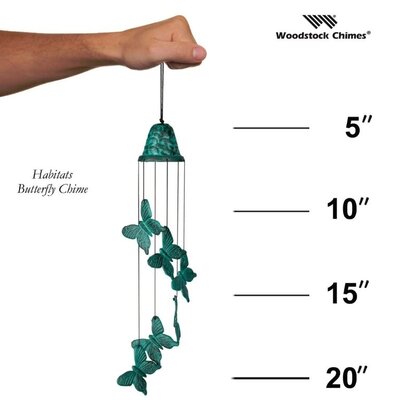 Woodstock Habitats - Butterfly Chime -Image courtesy of Woodstock Chimes