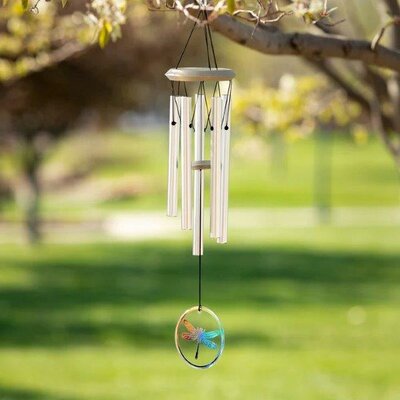 Woodstock Habitats Chime - Glass, Dragonfly -Image courtesy of Woodstock Chimes