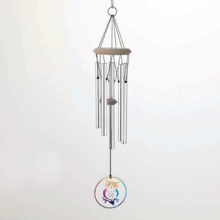 Woodstock Habitats Chime - Glass, Owl -Image courtesy of Woodstock Chimes