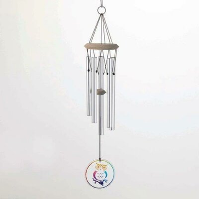 Woodstock Habitats Chime - Glass, Owl -Image courtesy of Woodstock Chimes