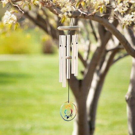 Woodstock Habitats Chime - Glass, Owl -Image courtesy of Woodstock Chimes